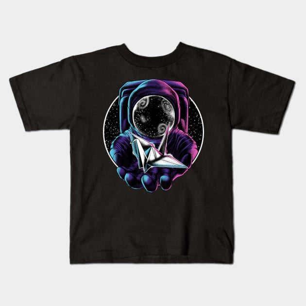 A Fold in Space (Version 1) Kids T-Shirt by manoystee